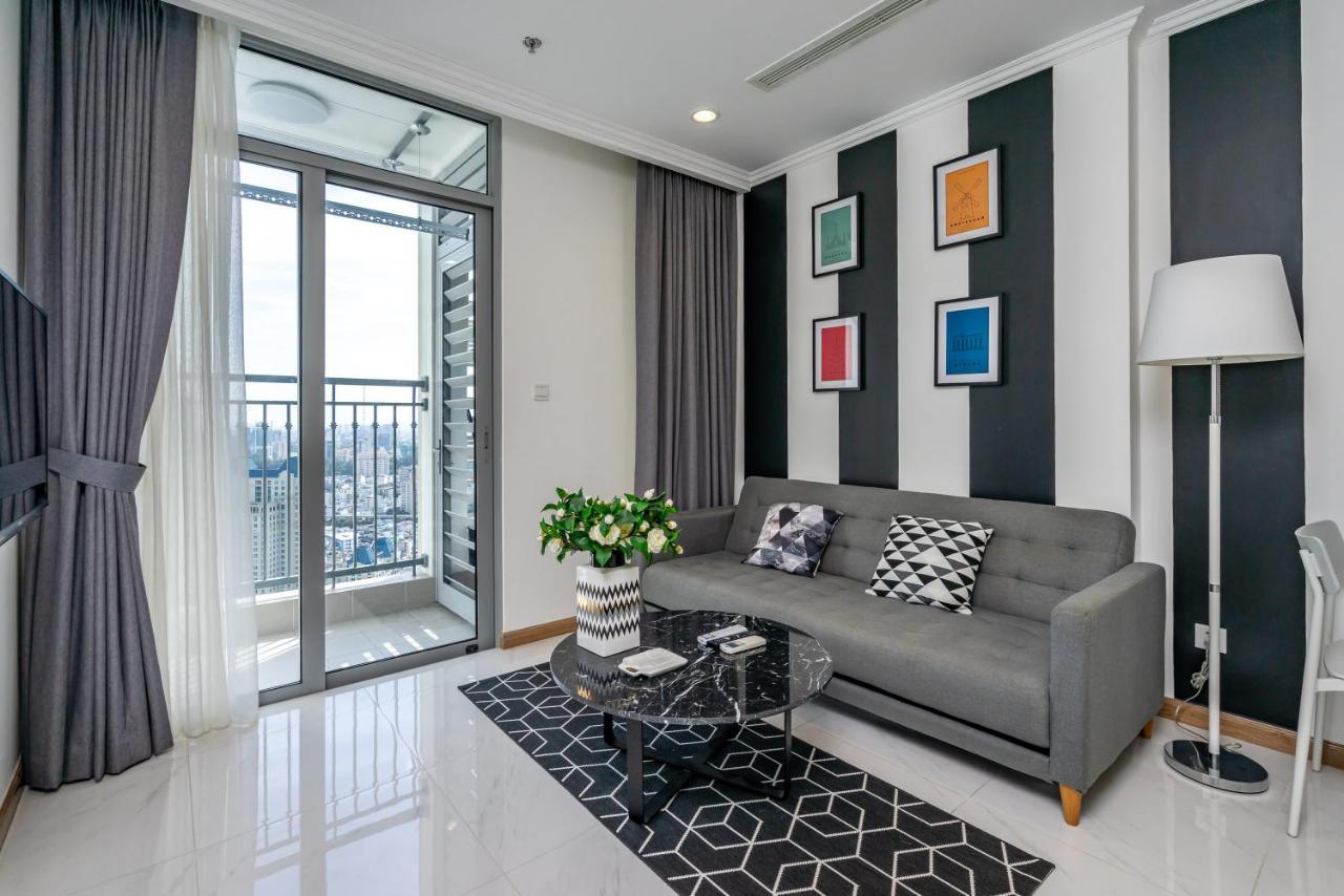 Hoasun Boutique Apartment - Vinhomes Central Park โฮจิมินห์ซิตี้ ภายนอก รูปภาพ