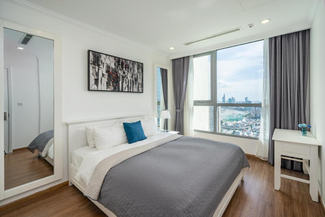 Hoasun Boutique Apartment - Vinhomes Central Park โฮจิมินห์ซิตี้ ภายนอก รูปภาพ