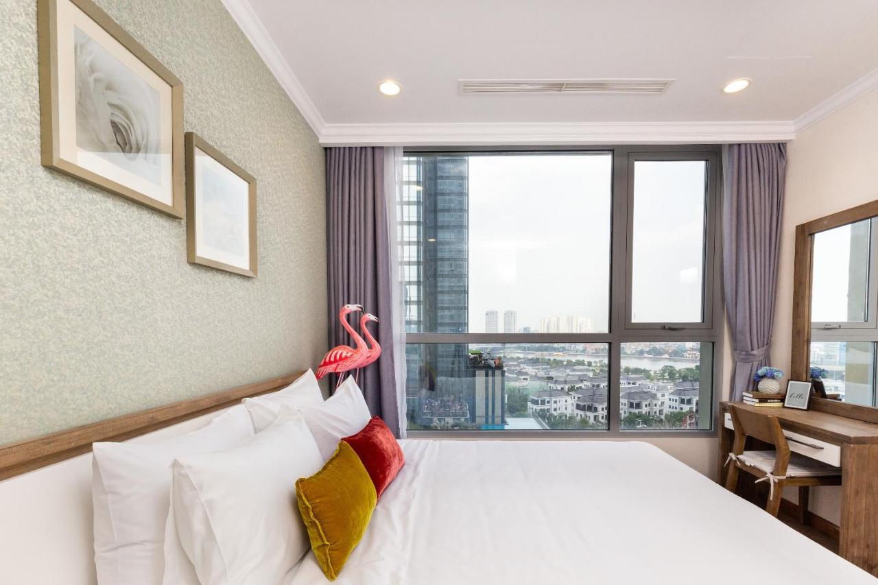 Hoasun Boutique Apartment - Vinhomes Central Park โฮจิมินห์ซิตี้ ภายนอก รูปภาพ