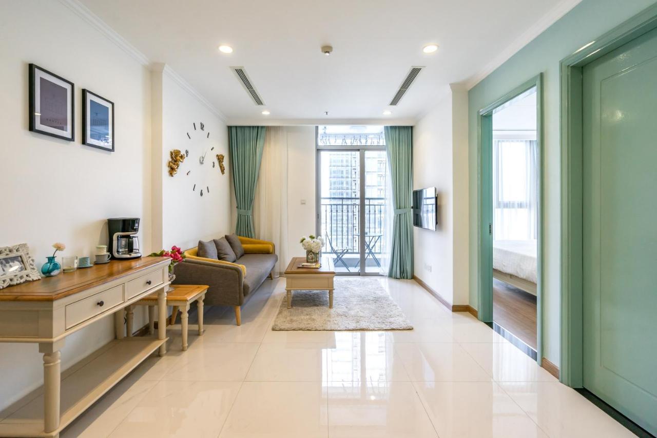 Hoasun Boutique Apartment - Vinhomes Central Park โฮจิมินห์ซิตี้ ภายนอก รูปภาพ